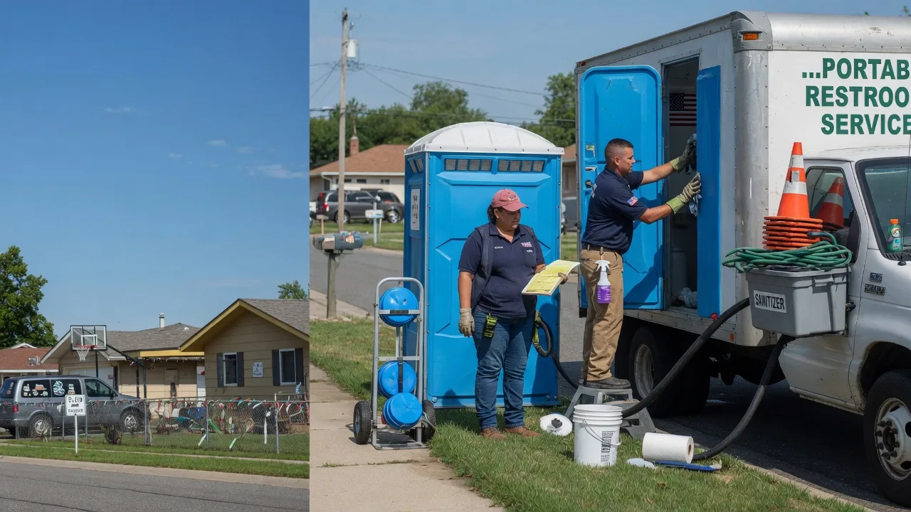 Portable Toilet Rental in West Newton, IN near me